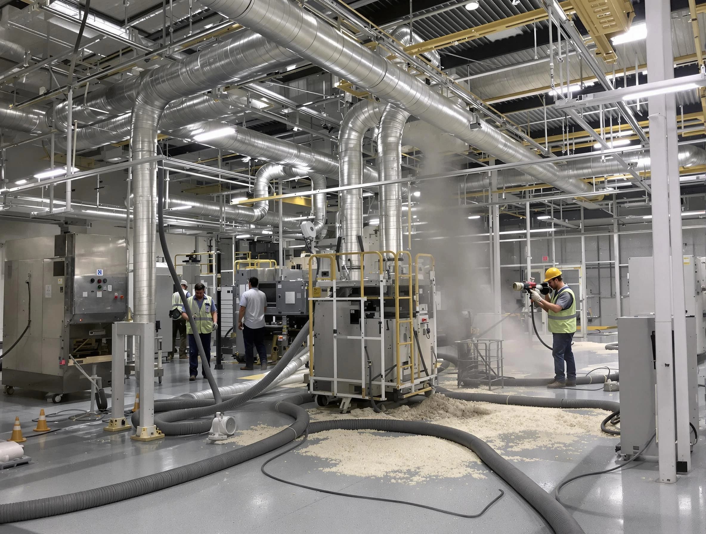 Heavy-duty industrial duct cleaning by Smyrna Air Duct Cleaning in Smyrna