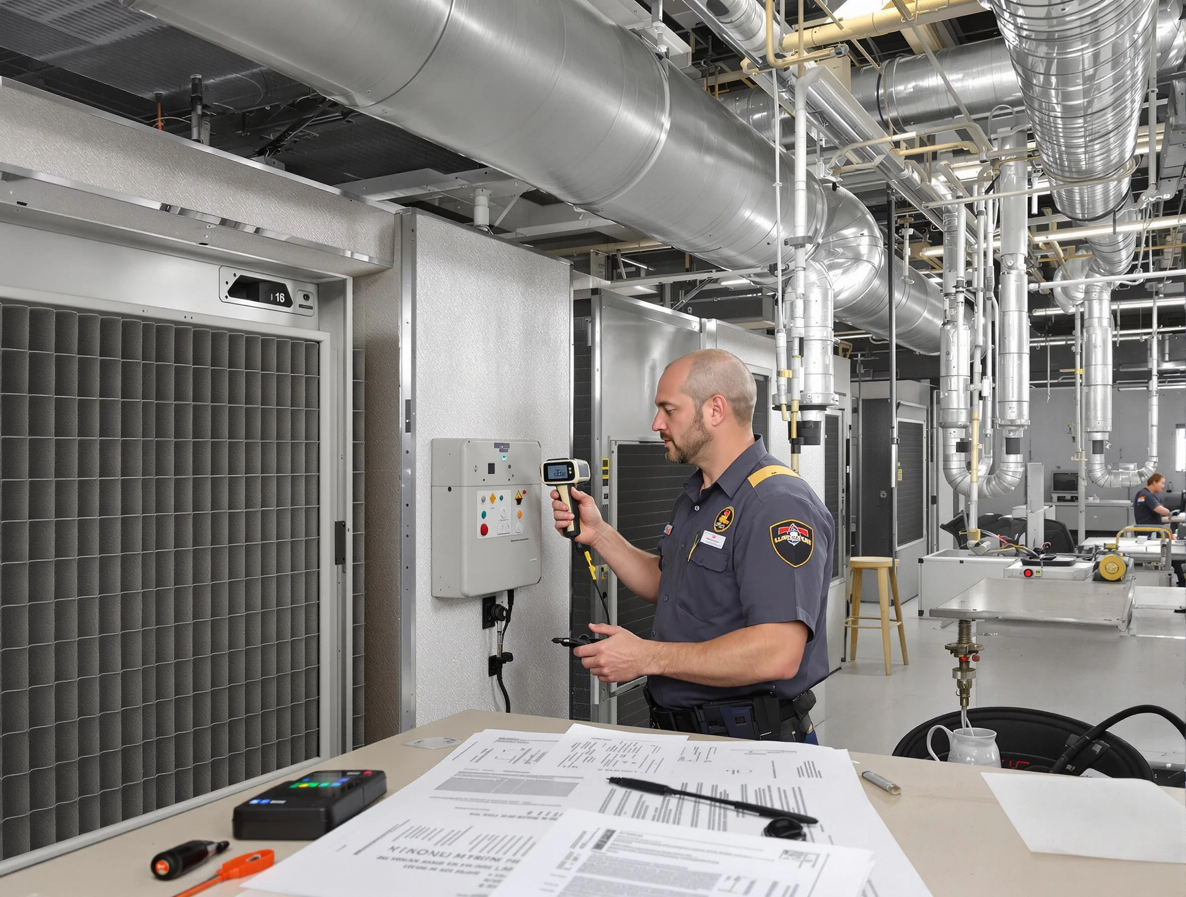 Professional filter system inspection by Smyrna Air Duct Cleaning in Smyrna