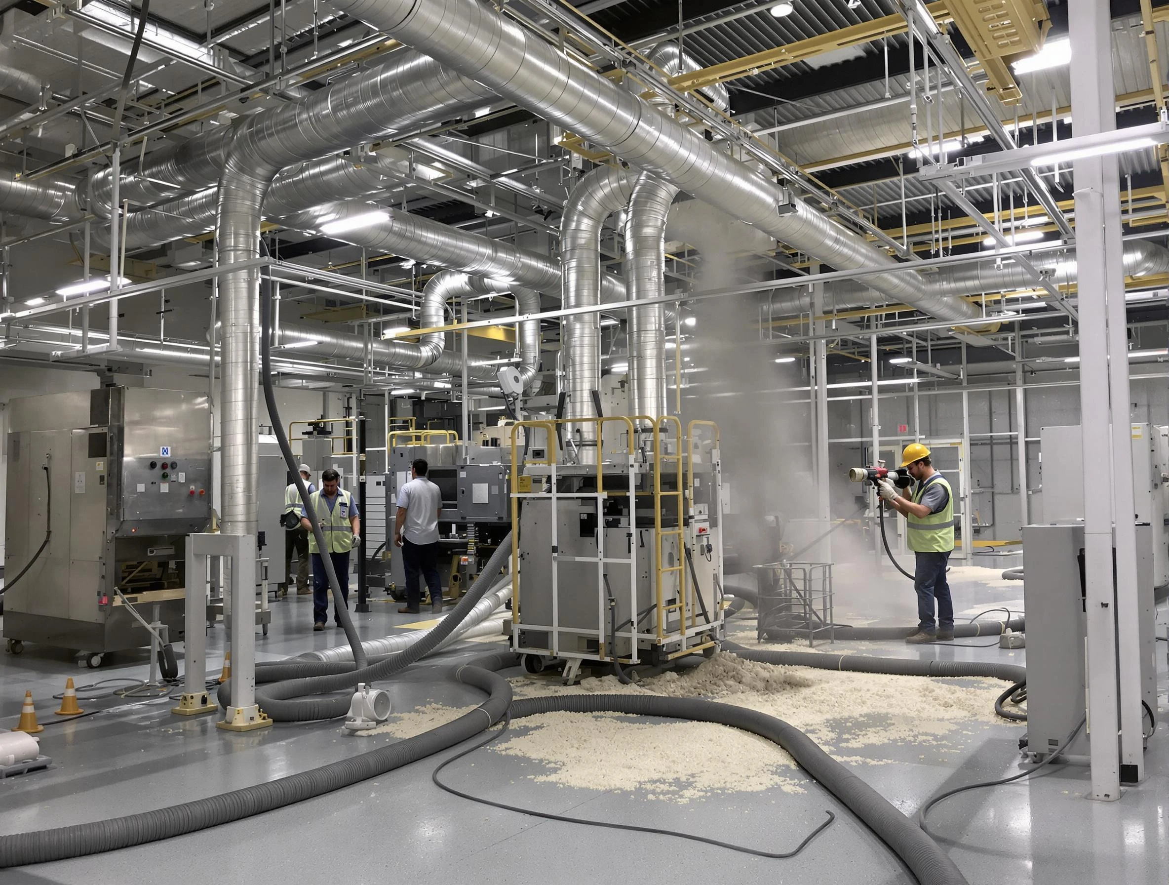 Heavy-duty industrial duct cleaning by Smyrna Air Duct Cleaning in Smyrna